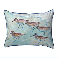 Sandpipers Large Indoor/Outdoor Pillow 16x20