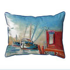Shrimp Boat Large Indoor/Outdoor Pillow 16x20