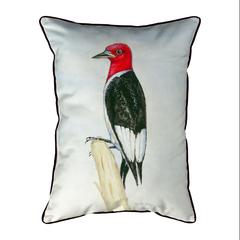 Redheaded Woodpecker Large Indoor/Outdoor Pillow 16x20