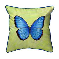 Dick's Blue Morpho Large Indoor/Outdoor Pillow 18x18