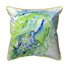 Calamari Large Indoor/Outdoor Pillow 18x18
