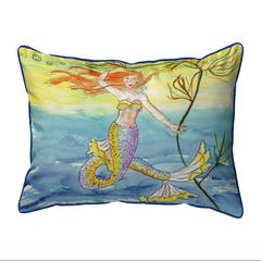 Betsy's Mermaid Large Indoor/Outdoor Pillow 16x20