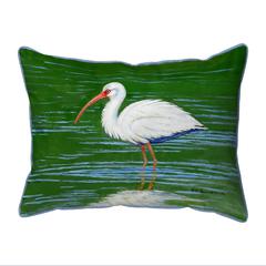 Dick's White Ibis Large Indoor/Outdoor Pillow 16x20