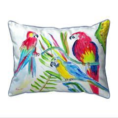 Three Parrots Large Indoor/Outdoor Pillow 16x20