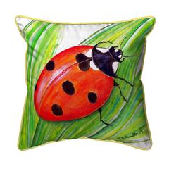 Ladybug Large Indoor/Outdoor Pillow 18x18