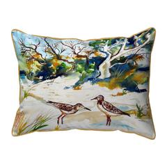 Tree & Beach Large Indoor/Outdoor Pillow 16x20