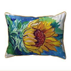 Windy SunFlower Large Indoor/Outdoor Pillow 16x20