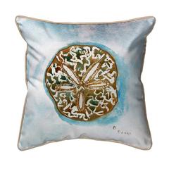 Betsy's Sand Dollar Large Indoor/Outdoor Pillow 18x18