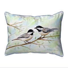 Dick's Chickadees Large Indoor/Outdoor Pillow 16x20