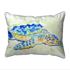 Loggerhead Turtle Large Indoor/Outdoor Pillow 16x20