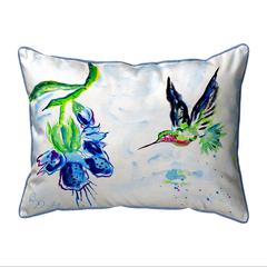 Hovering Hummingbird Large Indoor/Outdoor Pillow 16x20