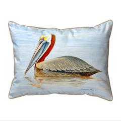 Summer Pelican Large Pillow 16x20