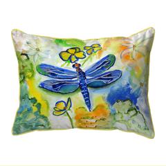 DragonFly's Garden Large Pillow 16x20