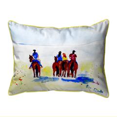 Beach Riders Large Indoor/Outdoor Pillow 16x20