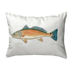 Red Drum Left Small Noncorded Pillow