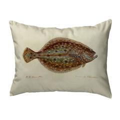Flounder Right Small Noncorded Pillow