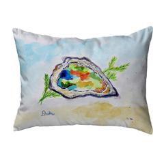Colorful Oyster Noncorded Indoor/Outdoor Pillow 11x14