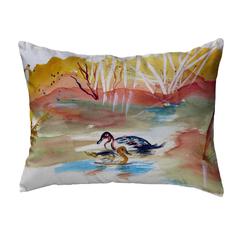 Redhead Pair Noncorded Indoor/Outdoor Pillow 11x14