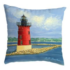 Breakwater Lighthouse Small Noncorded Pillow