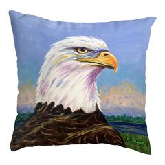 Eagle Portrait Small Noncorded Pillow