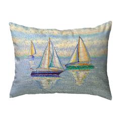Sailing By Small Noncorded Pillow 11x14