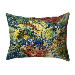 Fall Leaves Small Noncorded Pillow 11x14
