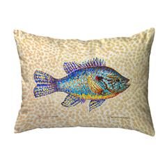Pumpkinseed Fish Small Noncorded Pillow 11x14