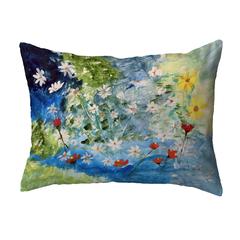 Many Wildflowers Small Noncorded Pillow 11x14