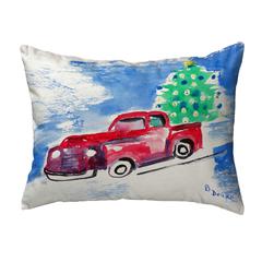Truck & Tree Noncorded Pillow 11x14