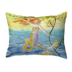 Betsy's Mermaid Small No-Cord Pillow 11x14