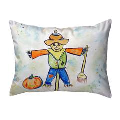 Scarecrow Small No-Cord Pillow 11x14