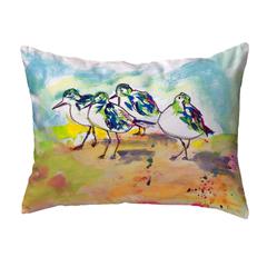 Sanderlings Small No-Cord Pillow 11x14