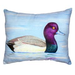 Lesser Scaup Small No-Cord Pillow 11x14