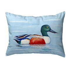 Northern Shoveler Small No-Cord Pillow 11x14