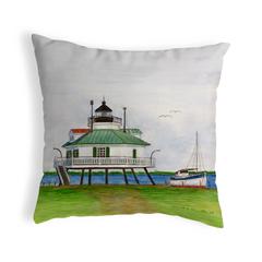 Hopper Strait Lighthouse Small No-Cord Pillow 11x14