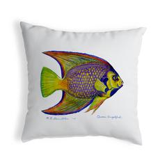 Queen Angelfish Small No-Cord Pillow 12x12