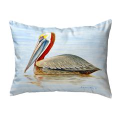 Summer Pelican Small No-Cord Pillow 11x14