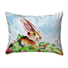 Jack Rabbit Right Small No-Cord Pillow 11x14