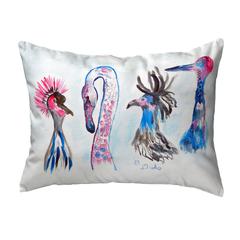 Loony Birds Small No-Cord Pillow 11x14