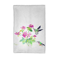 Ruby Throat Hummingbird Kitchen Towel