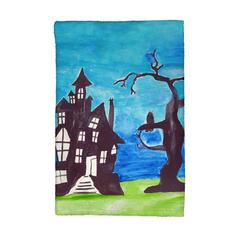 Haunted House Kitchen Towel