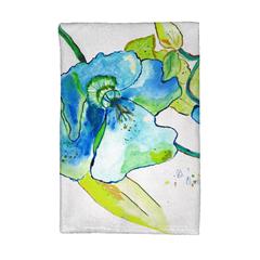 Blue Hibiscus Kitchen Towel