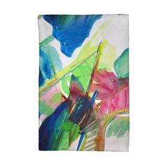Pink Palms Kitchen Towel