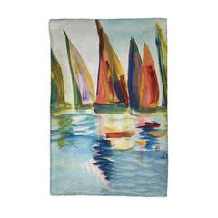Multi Color Sails Kitchen Towel