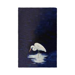 Reflecting Egret Kitchen Towel
