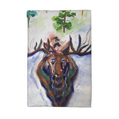 Christmas Moose Kitchen Towel
