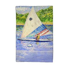 Sunfish Sailing Kitchen Towel