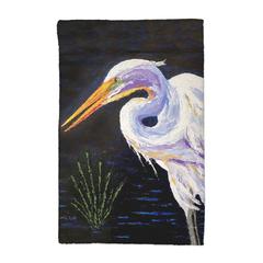Palette Great Egret Kitchen Towel