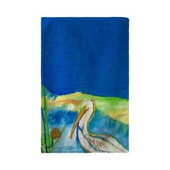 White Pelican Kitchen Towel