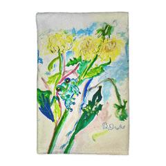 Frog & Flowers Kitchen Towel
